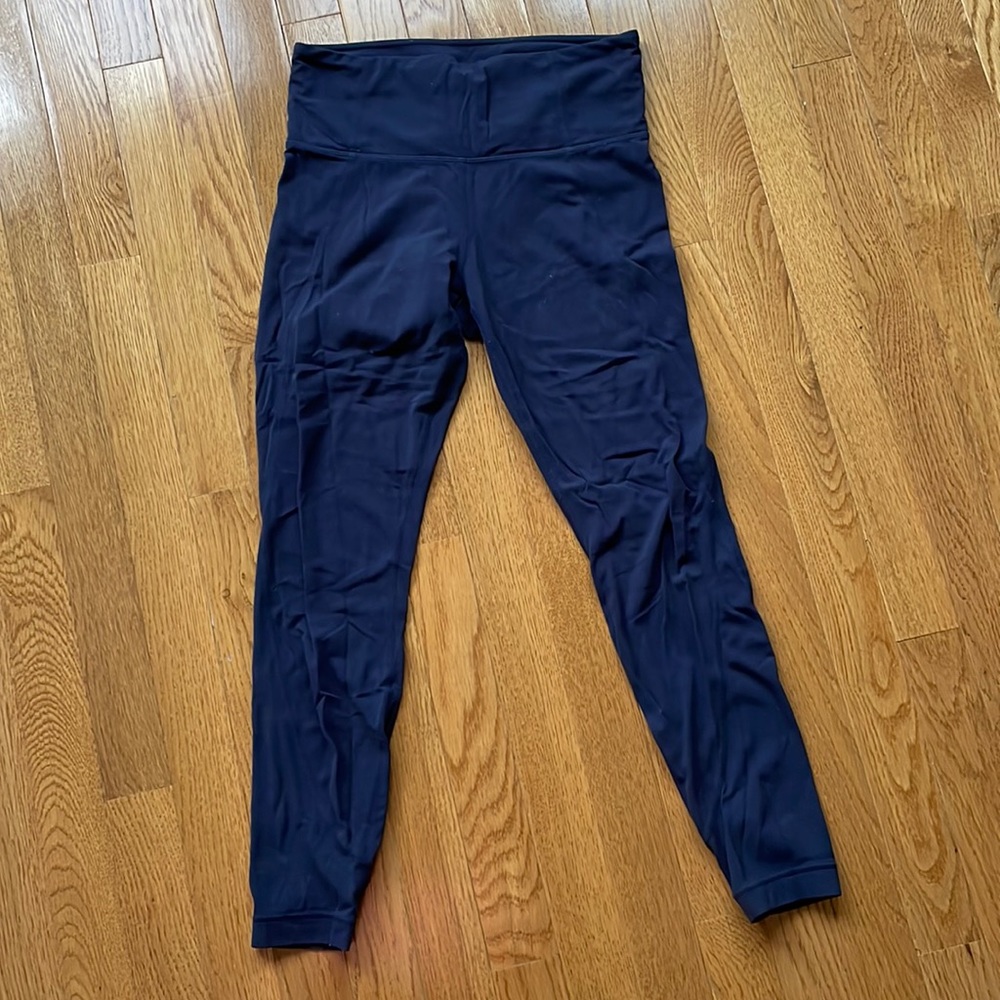 Athleta navy blue 7/8 leggings